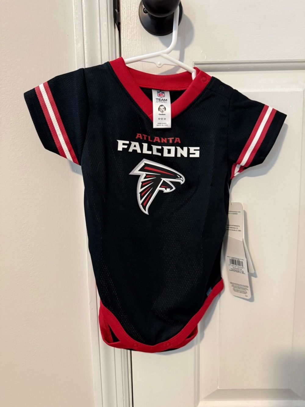 NFL Atlanta Falcons Infant Bodysuit - Black & Red